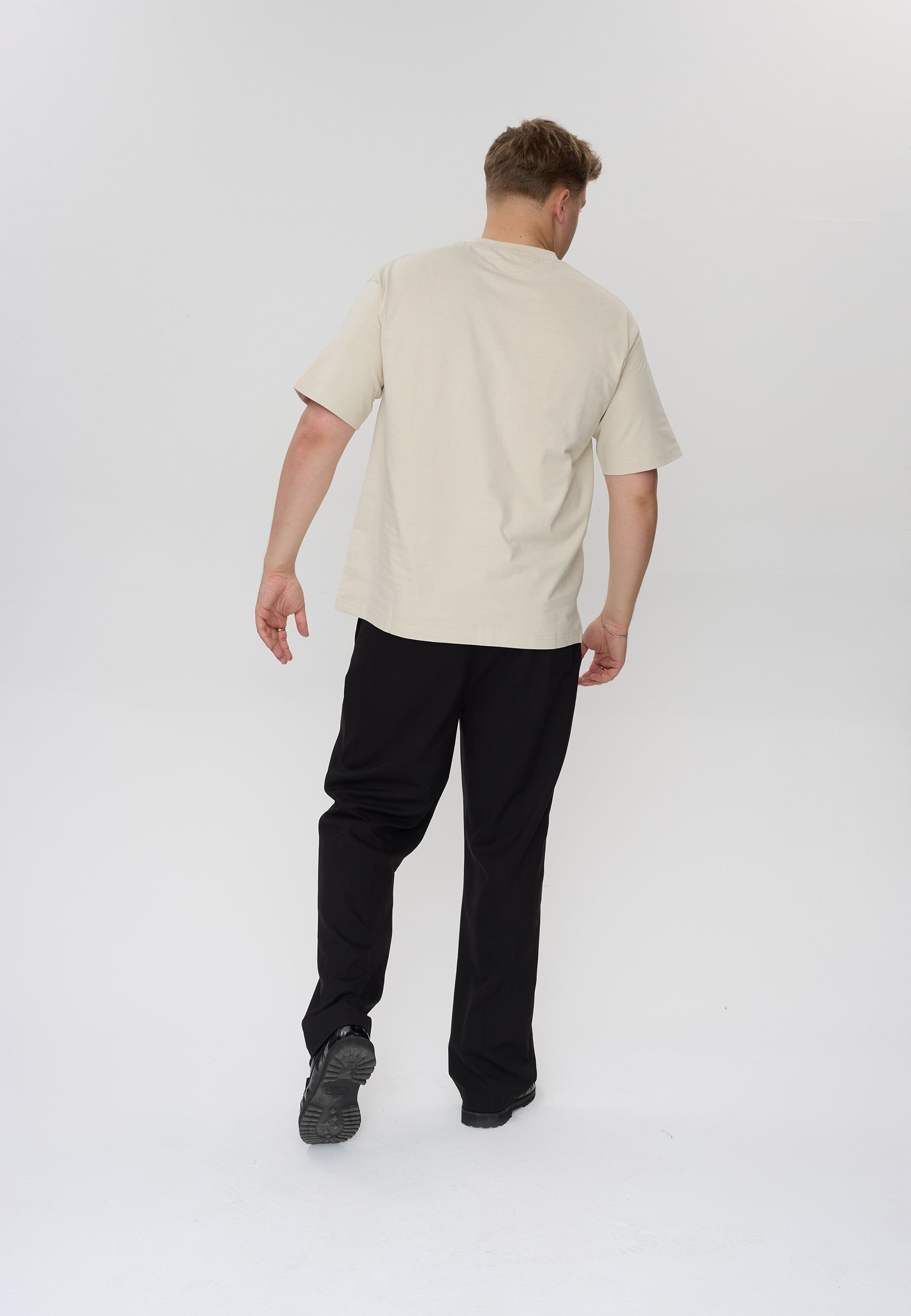DXNMXRK. DXGafar T-shirt Beige